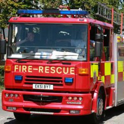 Picture Of Fire service renews warning after third tumble dryer fire in three weeks put out by crews